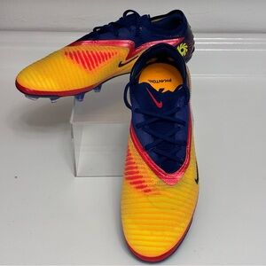 Nike Phantom Elite Erling Haaland FG Soccer Cleats - Yellow, Navy, Orange. NWOB.